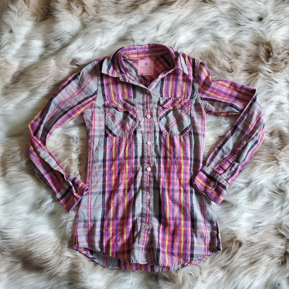 Nollie Boyfriend Fit Button Up
